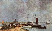 Eugene Boudin Seehafen oil